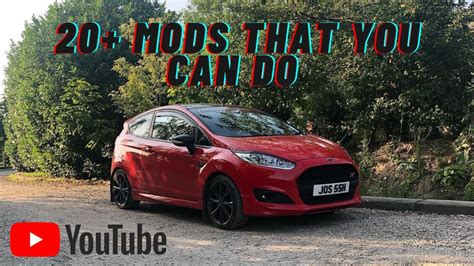 Ford Fiesta Mk7.5 MODS list .